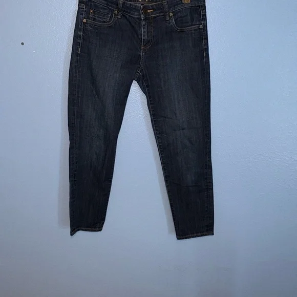 Kut From the Kloth Bardot Boyfriend Skinny Dark Blue Jeans. B2 - Picture 8 of 8